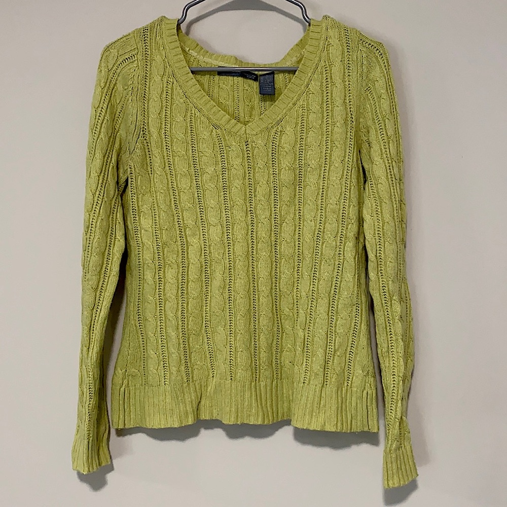 Green sweater